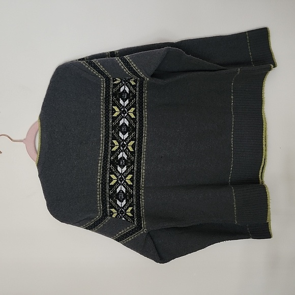 Columbia Fairisle Wool Blend Crewneck Pullover Sweater, Women's XL. - Picture 8 of 9